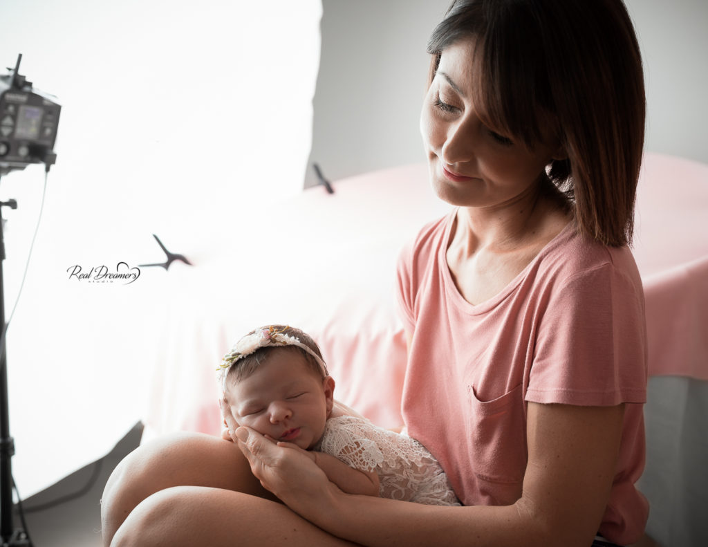 set fotografico neonati con Anna Lisa